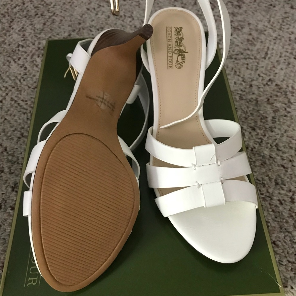 Coach and four size 7 sandals